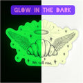 Holy croissant sticker - Glow in the dark