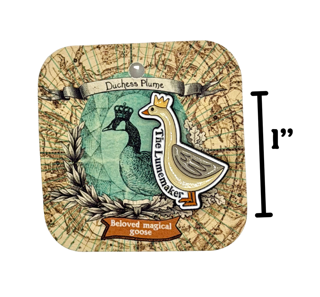 The Lumemaker Enamel Pin
