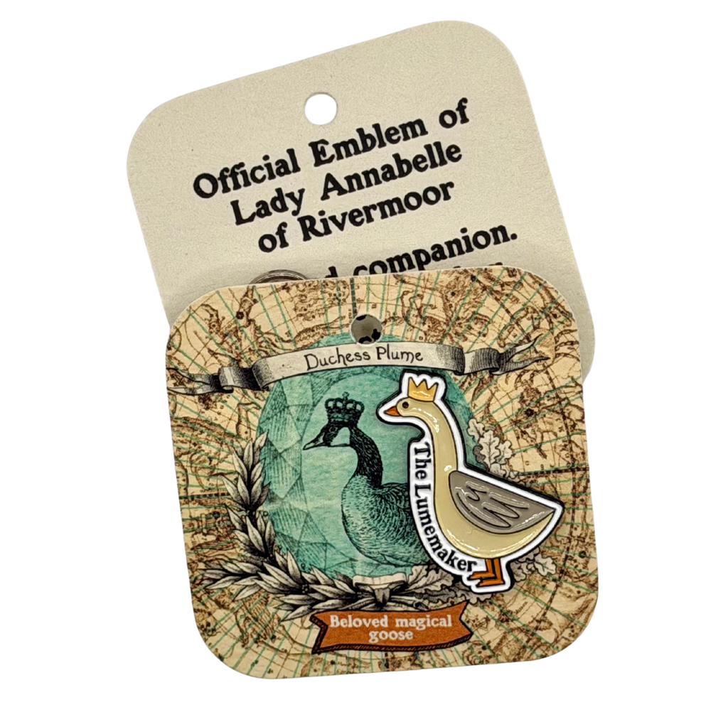 The Lumemaker Enamel Pin
